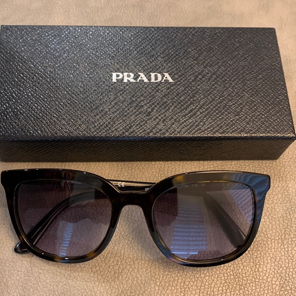 Prada Dark Tortoise Sunglasses SPR 03X